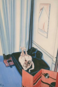 Emilio Vilà (1887–1967) Date : 1925 Technique : Fusain et aquarelle sur papier.